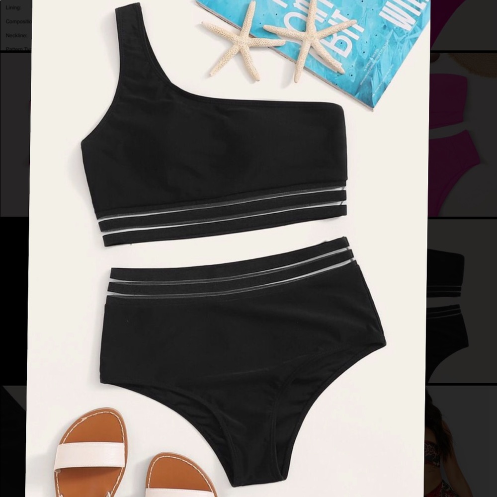One Shoulder Bikini